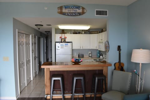 Dunes 307 - View from the living room of the fully equipped kitchen