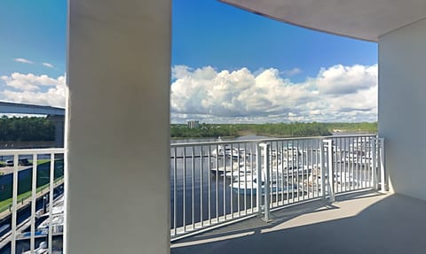 Balcony with Harbor View