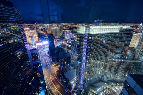 Night view from the room