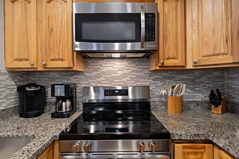 All stainless steel appliances