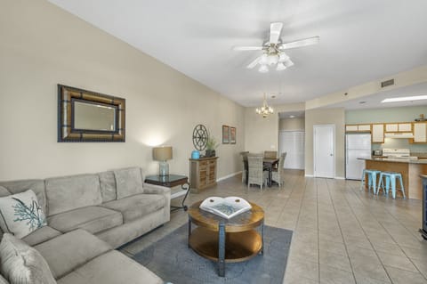 Spacious Living Room with Sleeper Sofa