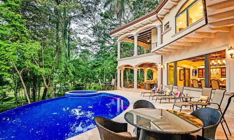 Large Luxury  Home with private pool area and rain forest view.