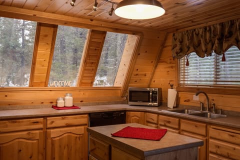 Roger Dodger ~ MAIN CABIN (TWO CABINS ON PROPERTY: MAIN CABIN AVAILABLE YEAR-ROUND AND SLEEPS 6 PEOPLE. ACCOMODATIONS ABOVE GARAGE AVAILABLE IN SUMMER ONLY AND SLEEPS ADDITIONAL 5 PEOPLE.)