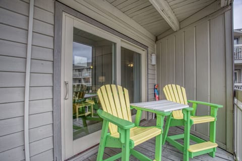 Private Balcony overlooks Pool and Ocean