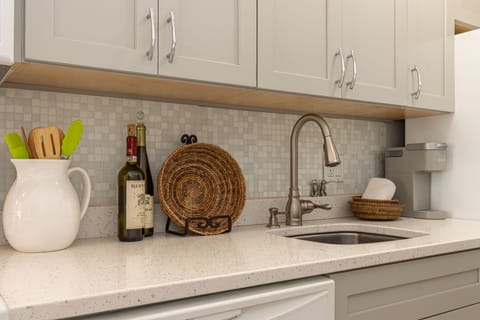 The owner has added a new Keurig, so pack your k-cups.