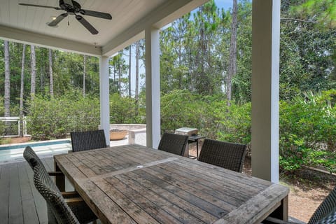 WaterColor Reunions - 30A Luxury Near Beach Watercolor Vacation Rental House with Private Pool, Fire Pit, and Carriage House in Santa Rosa Beach, Florida - Five Star Properties Destin/30A
