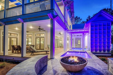 WaterColor Reunions - 30A Luxury Near Beach Watercolor Vacation Rental House with Private Pool, Fire Pit, and Carriage House in Santa Rosa Beach, Florida - Five Star Properties Destin/30A