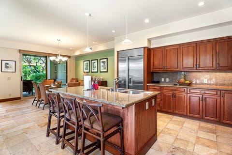 Open and Fully Equipped Kitchen