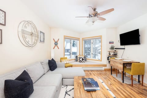 Viking Lodge 213 is a contemporary mountain condo in Telluride town.