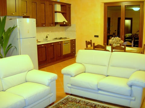 Kitchen, Living Room