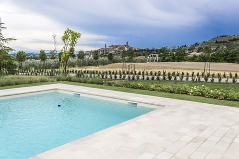 Swimming pool and panoramic view