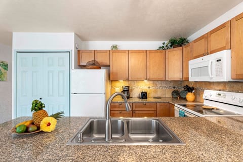 Well-equipped kitchen