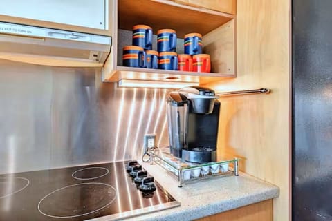Start your day right with our dedicated coffee station.