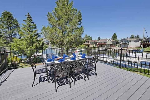 Large Deck with View of Channel