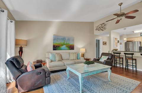 Comfortable living area.