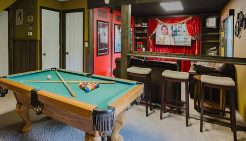 Furniture, Table, Indoors, Pool Table, Room