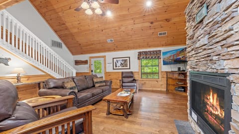 Indoors, Furniture, Living Room, Fireplace, Hardwood
