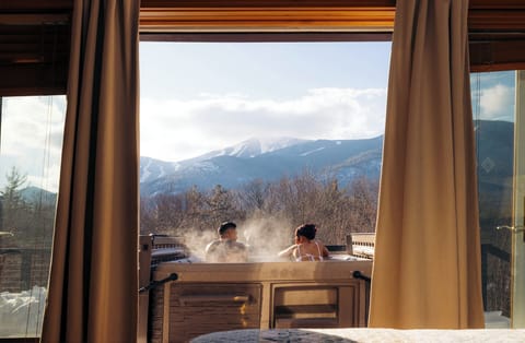 View of Whiteface from Hot Tub