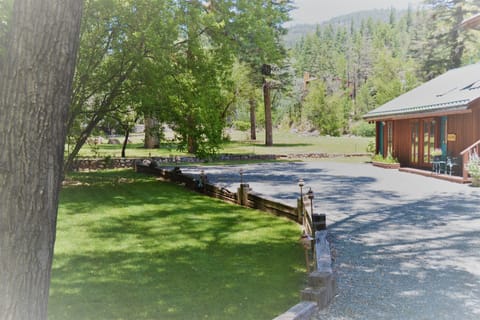 River Hideout — your peaceful riverside retreat tucked into Ruidoso's Upper Canyon.