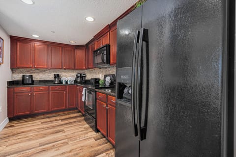 Fully stocked kitchen