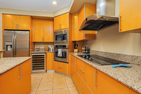 Stainless, luxury appliances