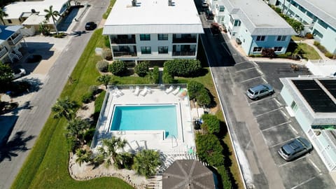 Aerial View of Pool Area