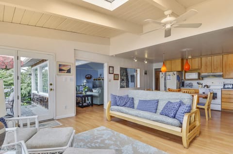 Light and bright with so much natural light.