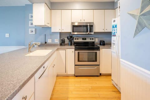 Kitchen with Solid Surface Counter