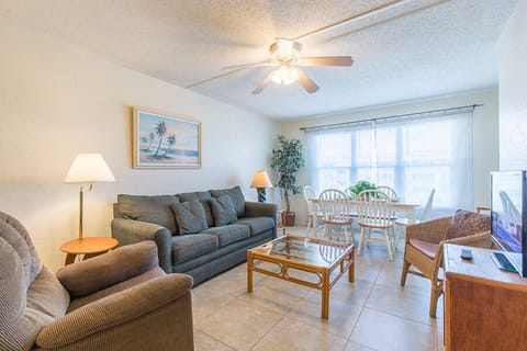 Our living space is the cozy backdrop you need to have a great island getaway. Book today at Gulfview II South Padre - we're by the beach!