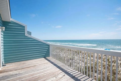 Oceanfront Sun Deck off Living Room