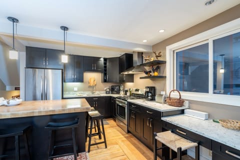Large Kitchen and so much counter space.