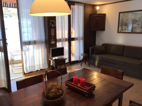 Apartment for rent in Madonna di Campiglio, living room