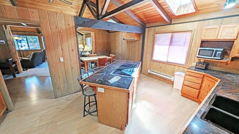 Kitchen, Dining in the back