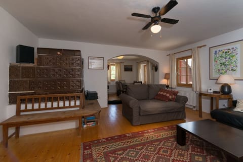 The Red House - living room