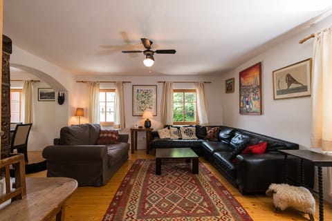 The Red House - living room