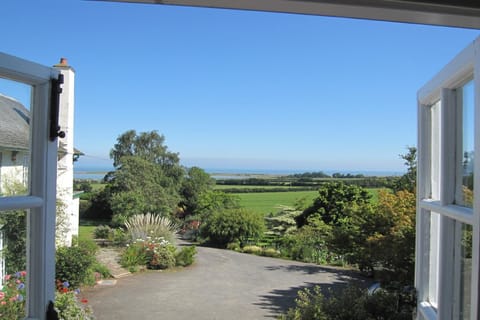 view from bedroom window