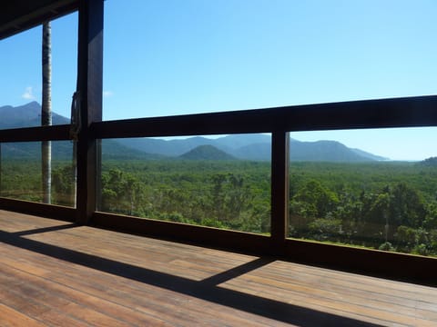 Mountain & Ocean Views from Daintree Holiday Homes - La Vista.
