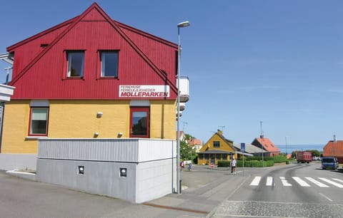 outside