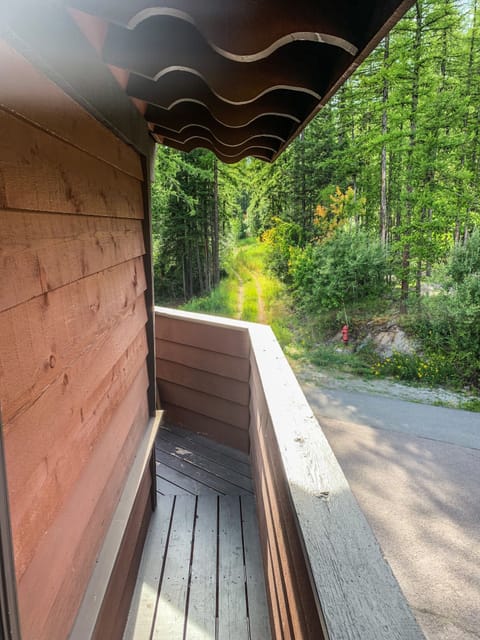 That’s where you ski in off Hailey’s