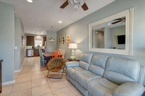 Family Area - The kitchen, dining, and living areas blend seamlessly for a bright and airy feel