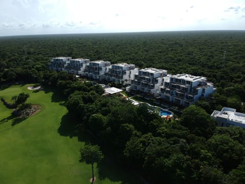 Aerial View of Terrazas Apartments at Bahia Principe Resort