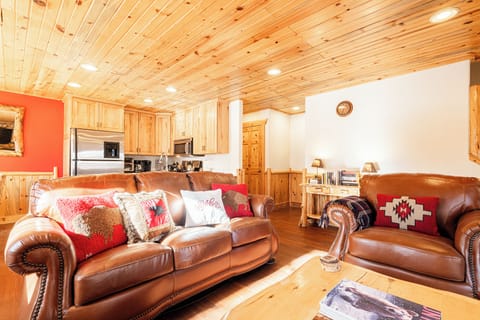 Leather Sofa (Queen Sleeper)