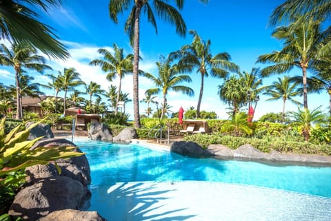 The lazy river is the best way to relax 