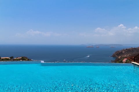 View from the communal pool