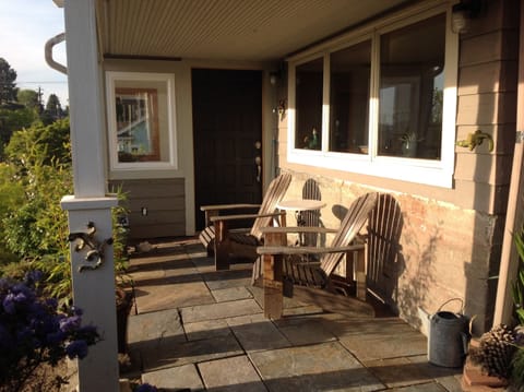 Front Patio Entrance.