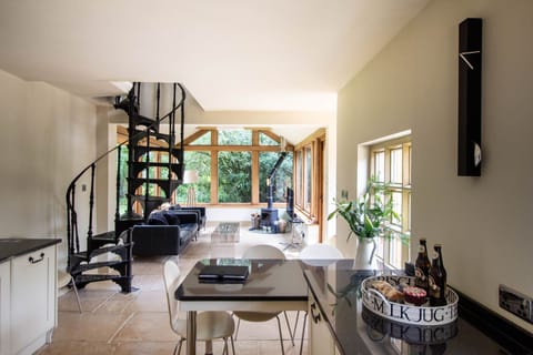 Open plan living space 