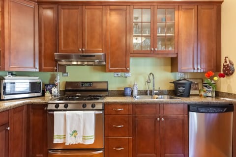 This kitchen has been recently updated. July 2021.