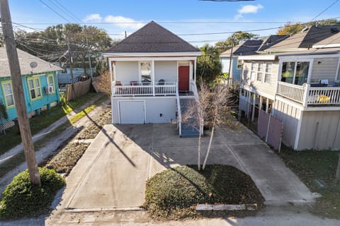 Quiet Victorian Style home with privacy and off street parking.