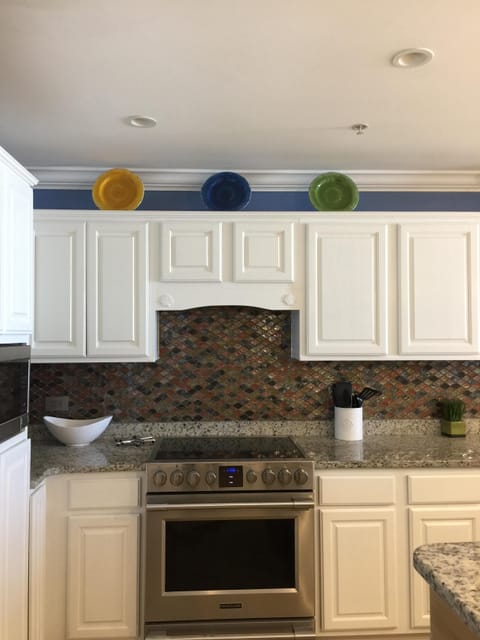 Kitchen with Stainless Steel Appliances 2 Granite Countertops