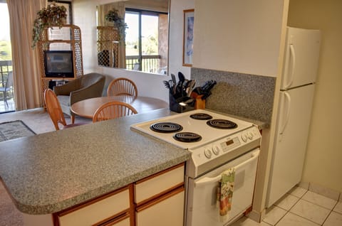 Fully stocked kitchen